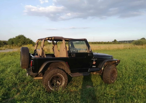 Jeep Wrangler cena 46000 przebieg: 300000, rok produkcji 1999 z Brok małe 46